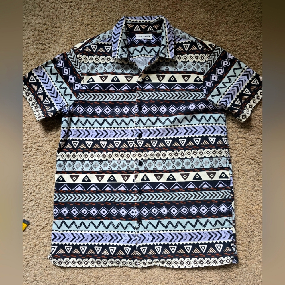 PacSun Mens Casual Button Down Shirt Sz. S